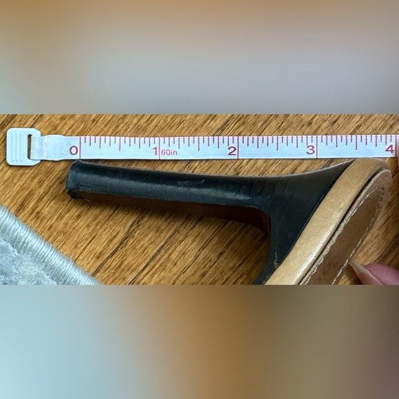 Donald J Pliner Couture Women’s Napa Leather Camel Mule Heels Sandals 7.5M NWOT - Picture 6 of 6